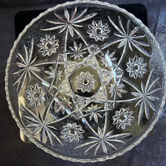 Anchor Hocking Prescut “Star of David” Large Salad Bowl - Picture 2 of 4